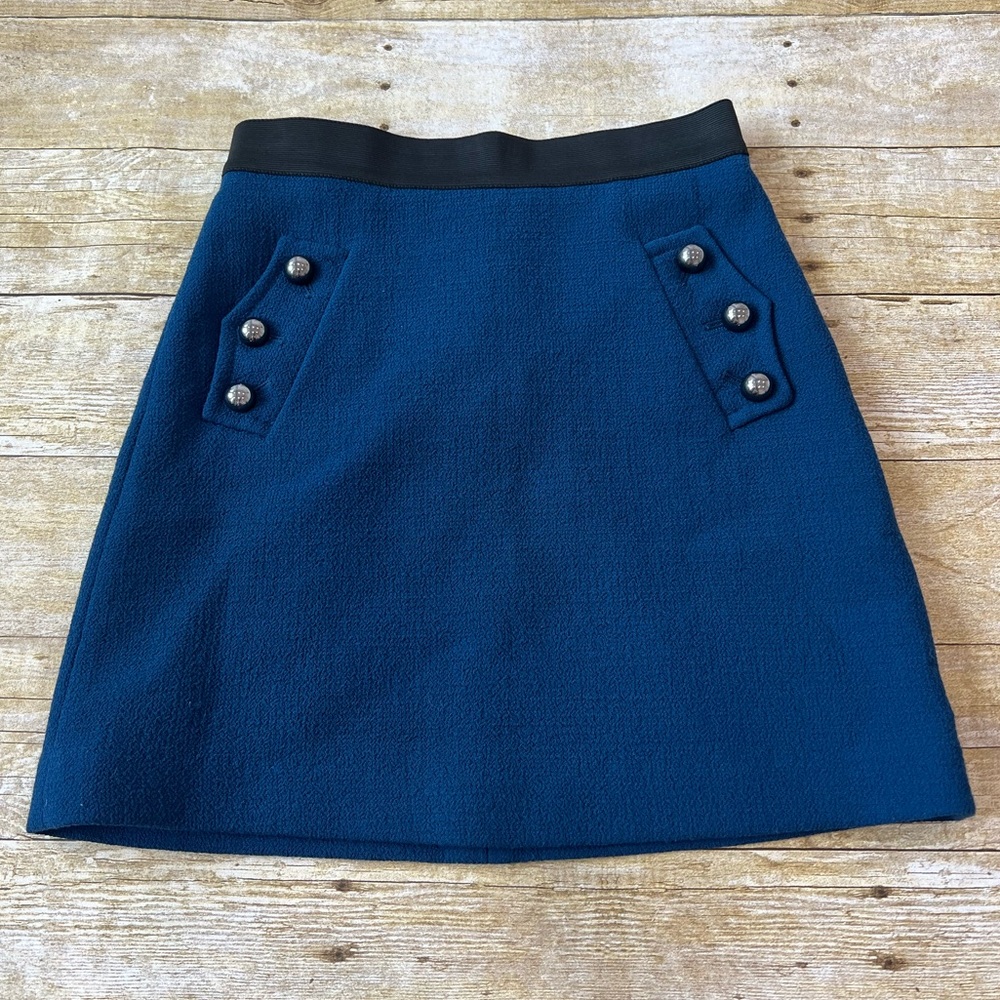 3.1 Phillip Lim Blue Pencil Skirt